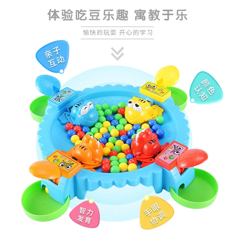 Забавная лягушка PAC-Toy Douyin Стиль Знаменитостей повседневный рабочий стол для родителей и детей интерактивная игрушка