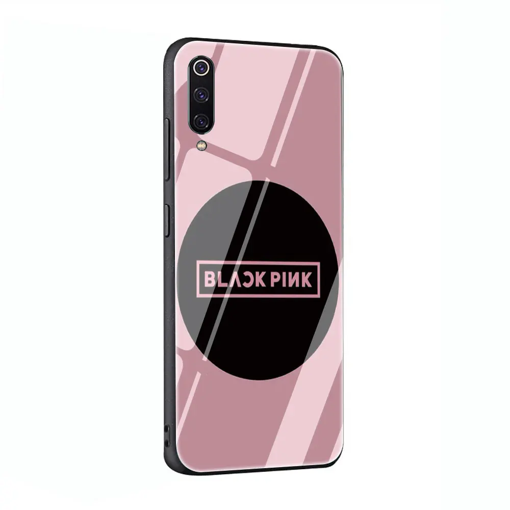 Модный чехол из закаленного стекла черного цвета для телефона Xiaomi mi 8 9 Red mi 4X 6A Note 5 6 7 Pro Pocophone F1 - Цвет: G10