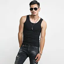 Новые продукты Мужской базовый спортивный жилет мужской летний жилет 1+ 1 ребристый Узор Жилет производители оптом