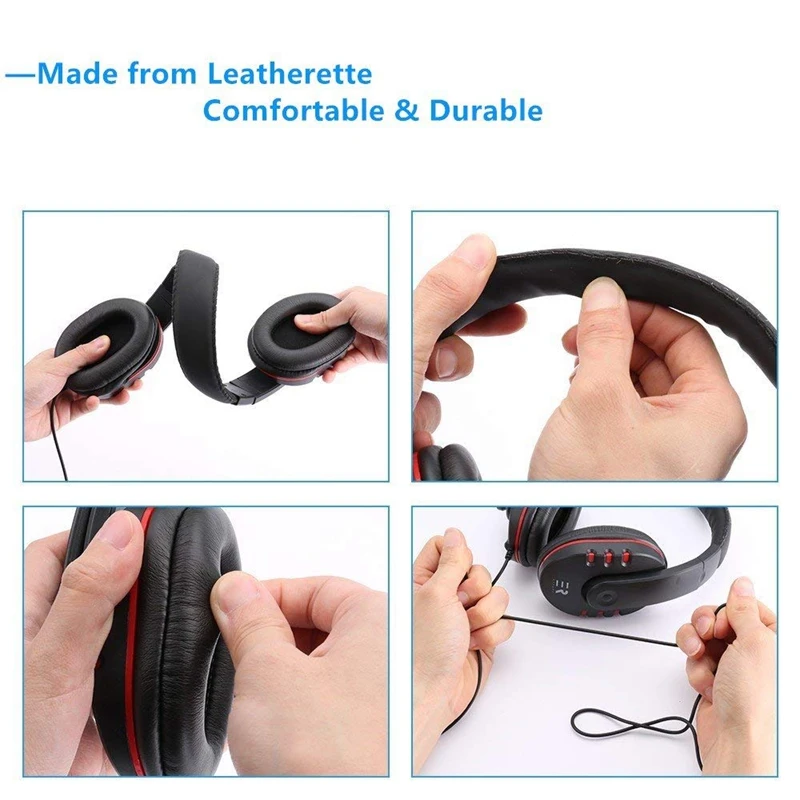 3 5mm Wired Headphone With Mic Gaming Headset Earphone Low Bass Stereo For Ps4 One Pc Blue 
