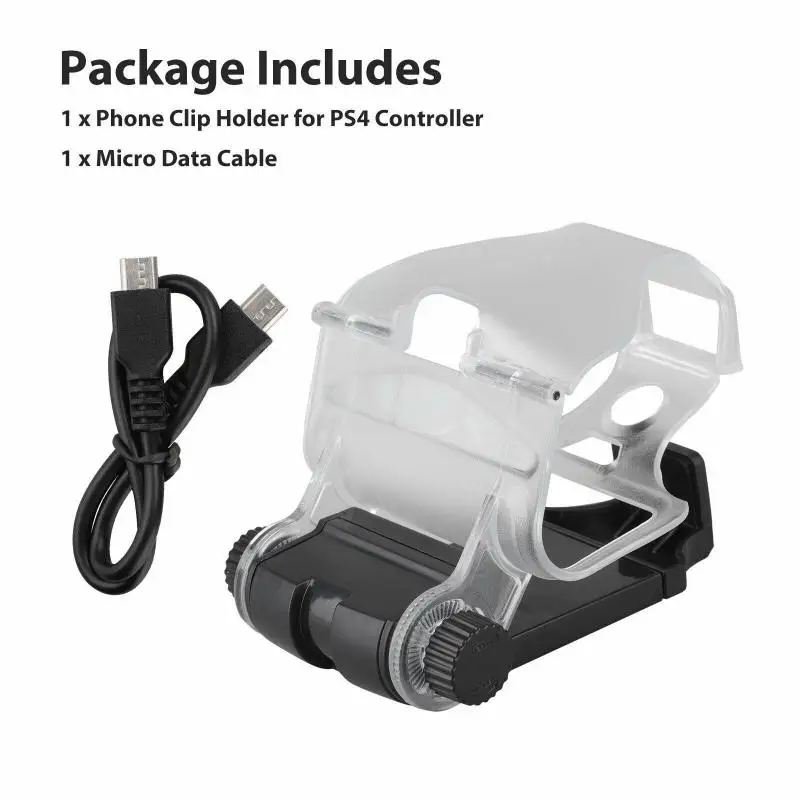 

For PS4 Game Controller Cell Mobile Phone Smart Clip Clamp Holder Stand Bracket PUBG Holder Mount Bracket Stand For IPhone