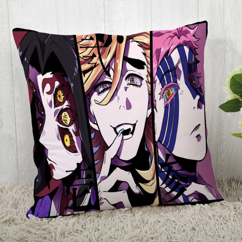 45*45 наволочка Kimetsu No Yaiba принт для свадьбы наволочка с рисунком наволочки - Цвет: Pillowcase 16