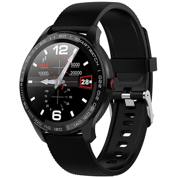 

L9 ECG Smart Watch Men Full Round Multi-Touchable Smartwatch IP68 Sport Watches for Men Bluetooth Reminder/ Music