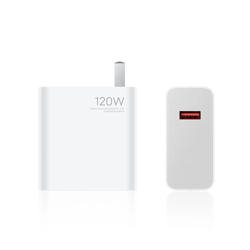 US $54.05 Original Xiaomi Mi 120W Quick Second Charger QC 30 TypeC PD USB Chargers With Cable Portable Fast 20V6A For Mi Laptop Phones