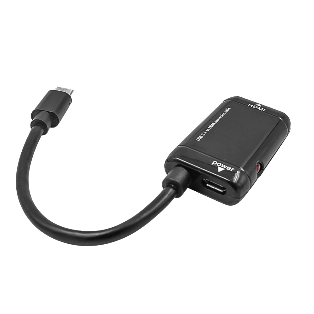 USB 3,1 кабель в Преобразование HDMI адаптер тип-c в HDMI HD 1080P для MHL Android Phone Tablet LOT BT