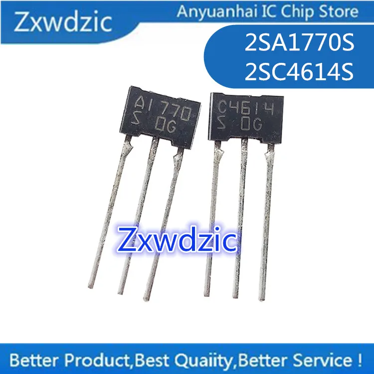 

10 шт. 100% новый импортный оригинальный 2SA1770S 2SC4614S A1770S C4614S A1770 C4614 S Шестеренчатый фотоэлектрический транзистор