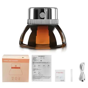 

Lens Humidifier Usb With Night Light Mini Retro Ins Nordic Style Home Office Humidifier Professional Fashion Portable