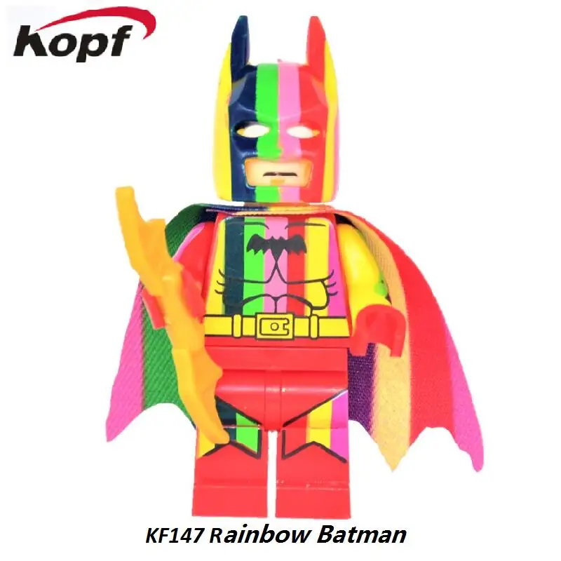 KF8037, одиночная распродажа, супергерои, Бэтмен, серия фильмов, кубики, образование, миниатюрные строительные блоки, фигурки, Подарочная игрушка для детей