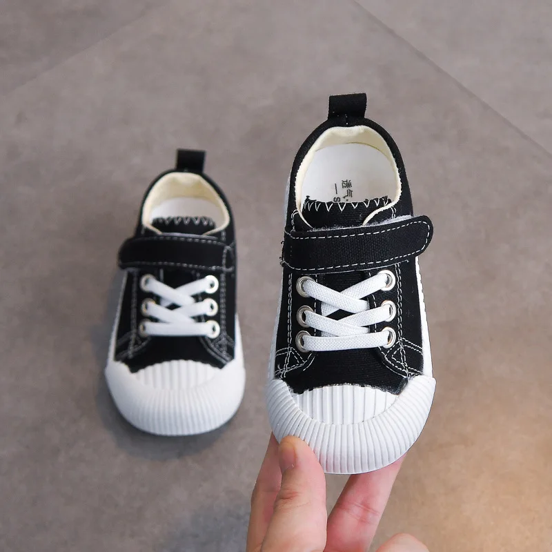 children's shoes for high arches Children's Toddler Shoes 2021 Fall New Boys Breathable Casual Shoes Girls Soft-soled Baby Canvas Shoes comfortable sandals child