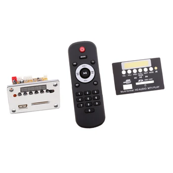 

Car Audio Wireless Bluetooth WMA MP5 Decoder Board Module USB FM TF AUX In