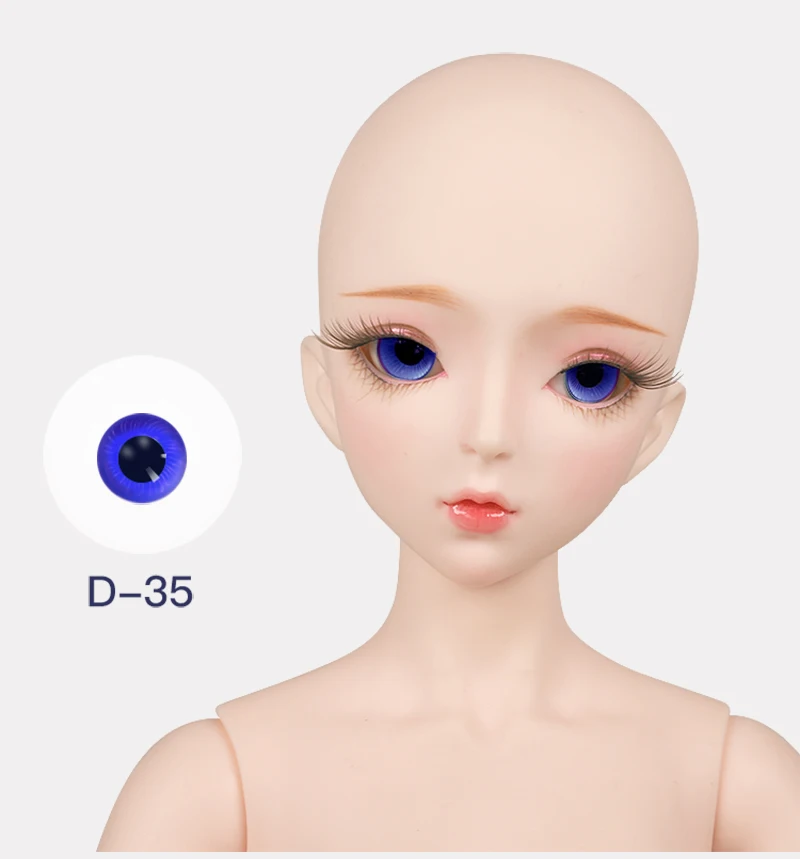 DBS 1/3 bjd кукла глазное яблоко 14 мм для 60 см bjd кукла, только глазное яблоко без куклы без головы