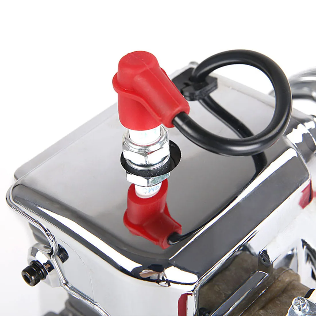 36cc Single-cylinder Two-stroke 3.51 Hp Four-Point Fixed Easily Starting Engine for 1/5 Rovan LT LOSI RC Car-(High-end Version
