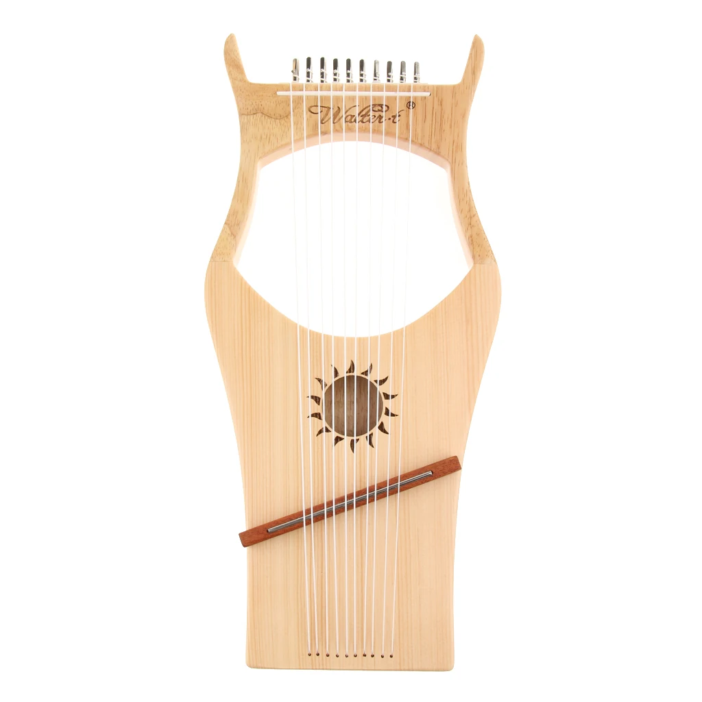 Rubberwood 10-String Lyre harp Harfe Arpa для детей, студентов, начинающих