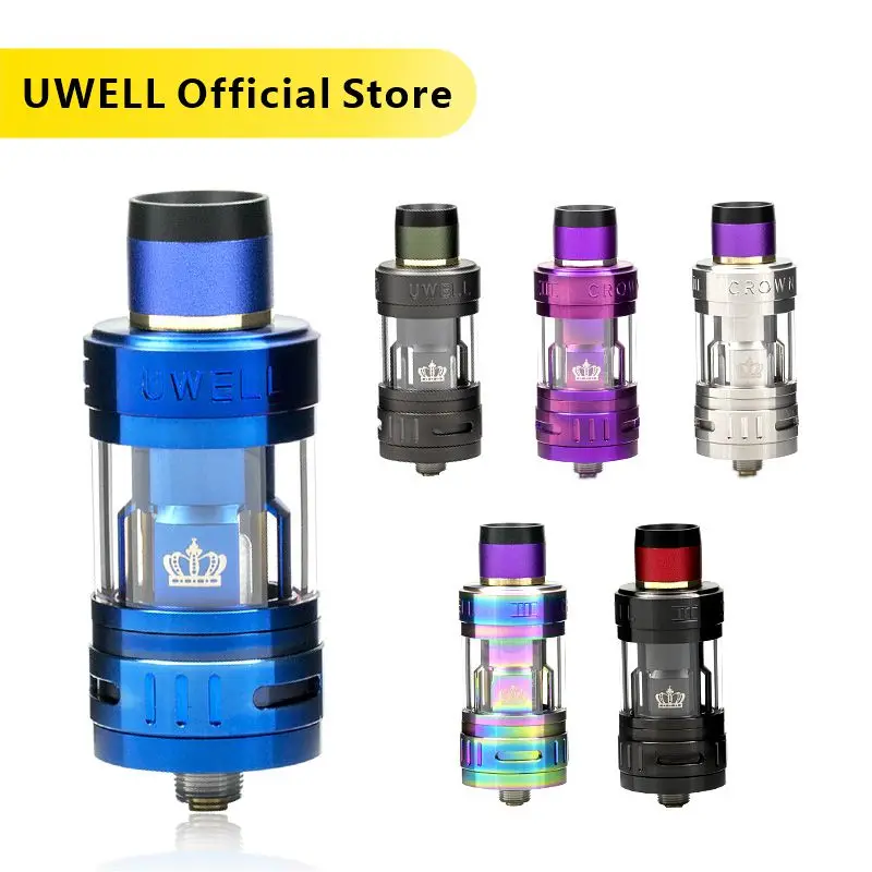 Мини-бак UWELL CROWN 3 2 мл с верхним способом наполнения герметичный дизайн атомайзер