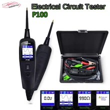 جهاز فحص الدائرة الكهربائية الكهربائية P100 السلطة التحقيق أكثر قوة من vsp200 AUTEK YD208 Autel PS100 autuo النظام الكهربائي اختبار القلم جديد