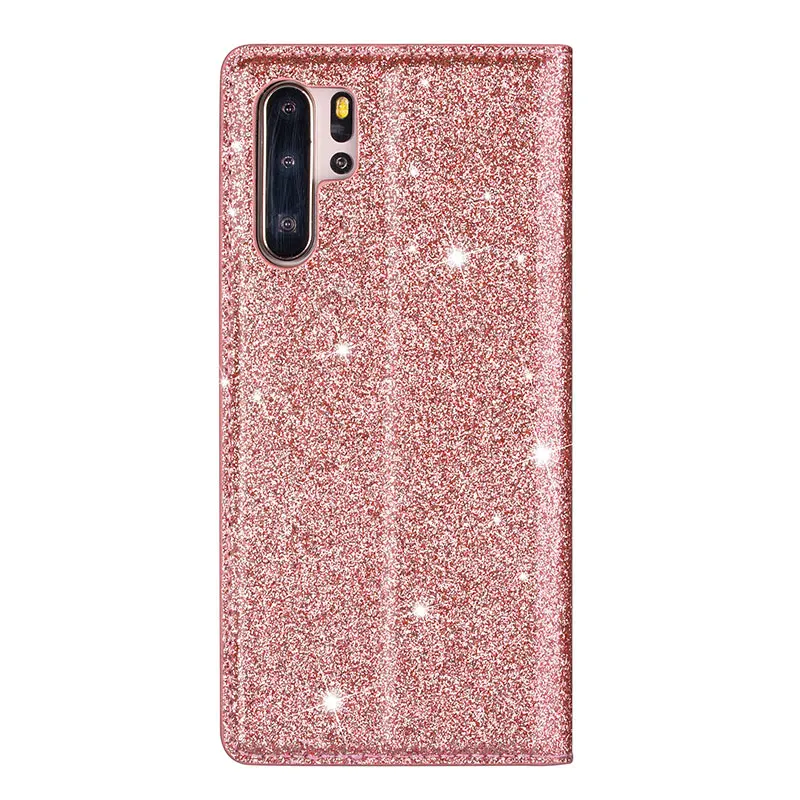 Магнитный чехол-книжка с бумажником для huawei P30 P20 Pro Lite, блестящий кожаный чехол-бампер из ТПУ для mate 10 20 30 Lite Pro huawei, чехол
