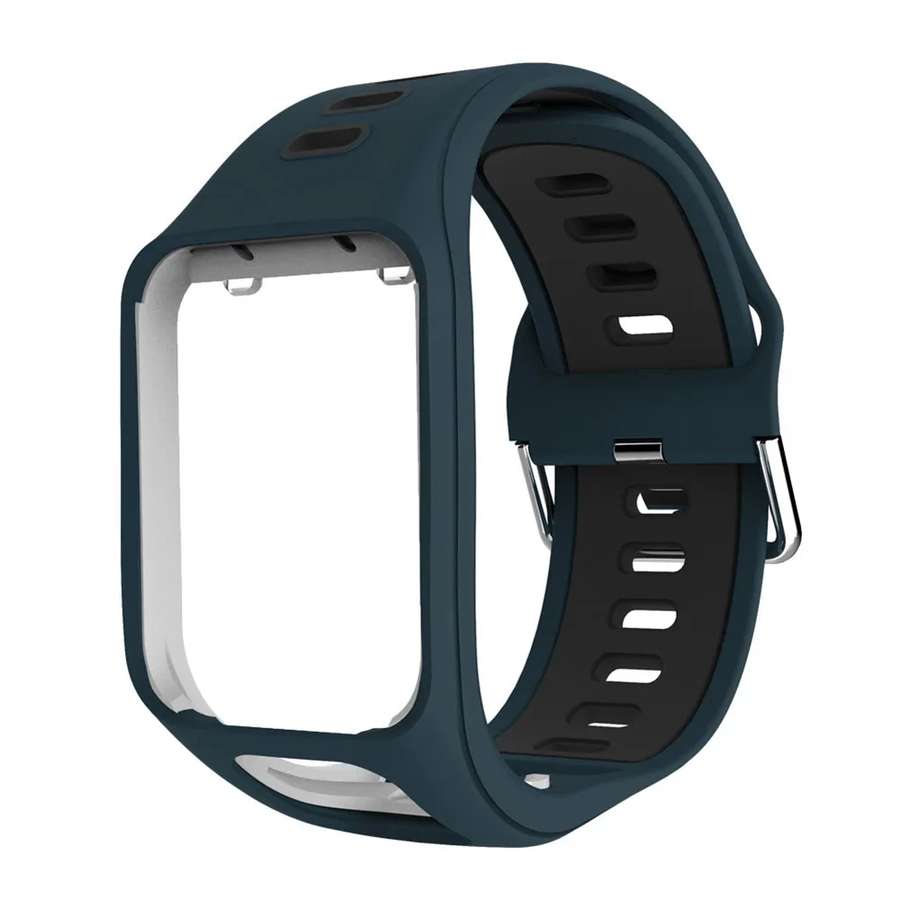 Высококачественные силиконовые сменные наручные часы ремешок для TomTom Runner 2 3 Spark 3 Спортивные часы GPS для Tom 2 3 серии - Цвет: 07