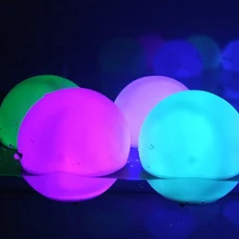 

Luminous Outdoor Party Balloons Giant Inflatable Blow Up Beach Large Thickened PVC Water Party Kids LED Outdoors Toy