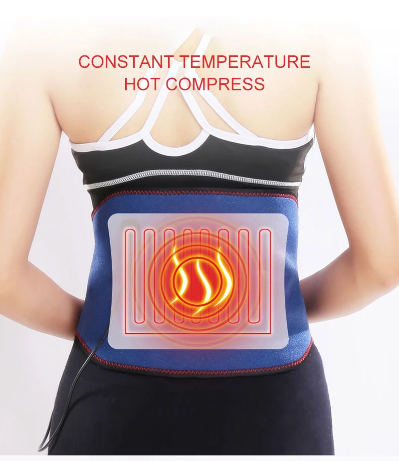 Waist Belt Electric Heating Palace Belt Safety Voltage Moxibustion Far Infrared Waist Support Posture Corrector