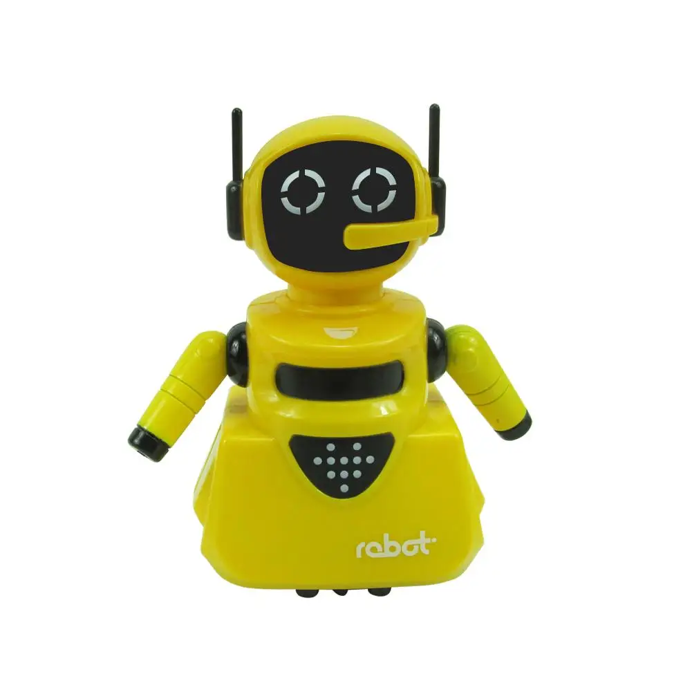 Индукционный робот-ручка с автоматическим зондированием, чтобы определить путь вдоль линии, робот, детский подарок на день рождения и Рождество - Цвет: Yellow