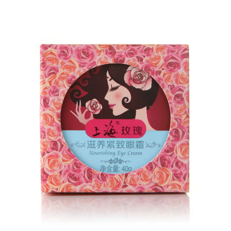 Eye Cream Anti Wrinkle Eye Cream Chinese SHANGHAI Rose Firming Eye Primer Cream Nourishing Tightening Eye Care Anti Cerne Anti Dark Circles Ageless Patches