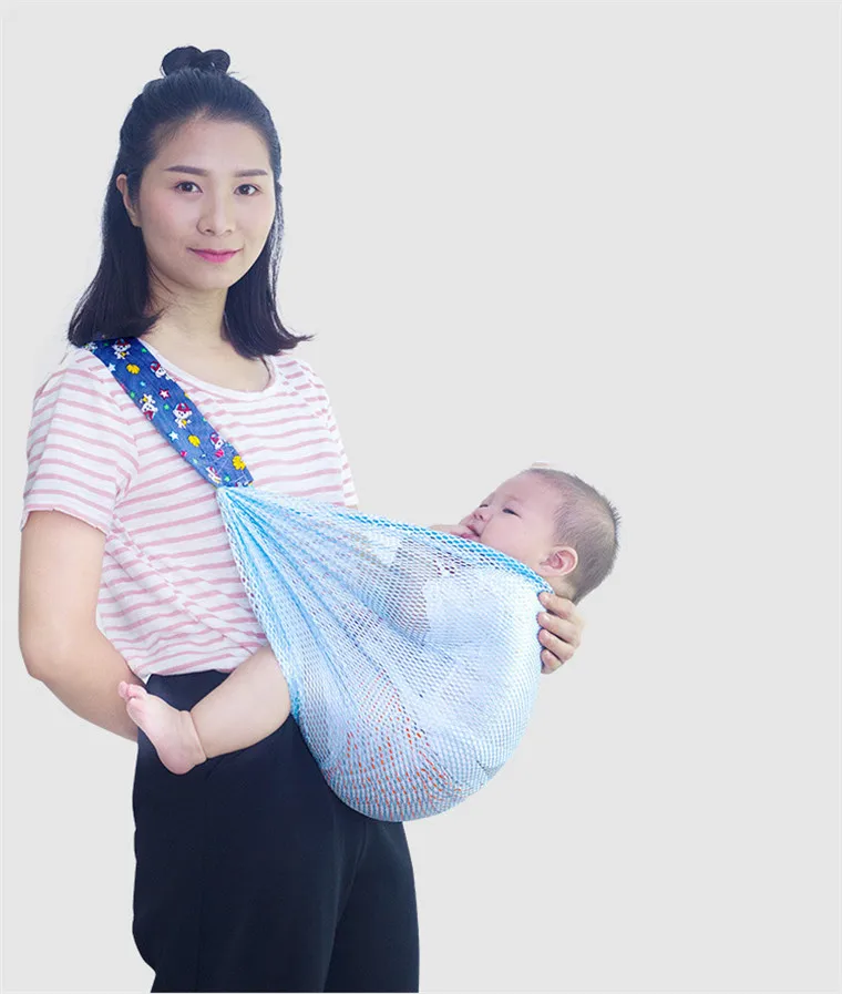 Новорожденная Сумка-переноска для младенцев, наплечный слинг, тканевый хлопковый спальный мешок для мамы, сумка для кормления, эргономичная Сумка Bolsa Porta Bebes