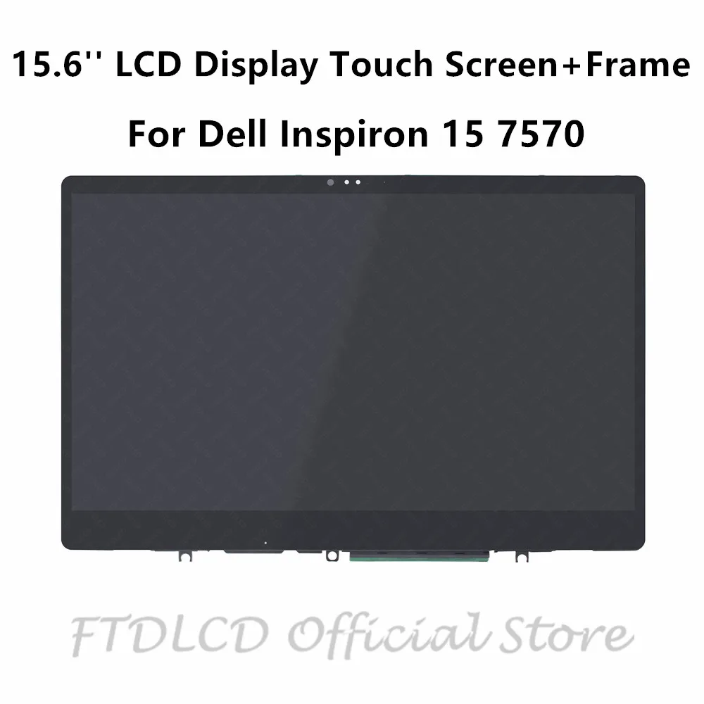 FTDLCD для Dell Inspiron 15 7570 P70F P70F001 6-дюймовый ЖК-дисплей с сенсорным экраном в сборе