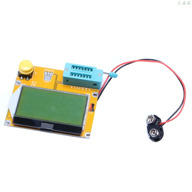 

LCR-T4 ESR Meter Transistor Tester Diode Triode Capacitance SCR Inductance New M12 dropship
