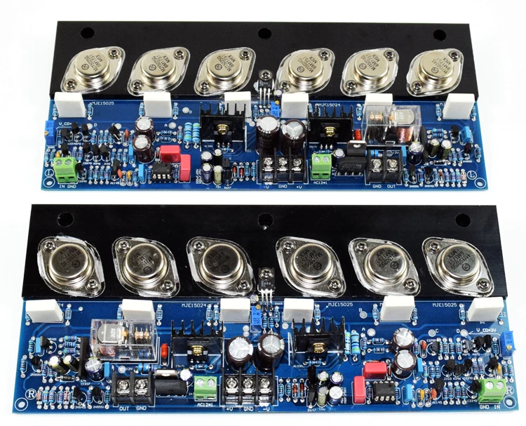 E405 MJ15024G/MJ15025G + 2SA1930/2SC5171 200 Вт 4R класс AB Золотая герметичная трубка класса HIFI