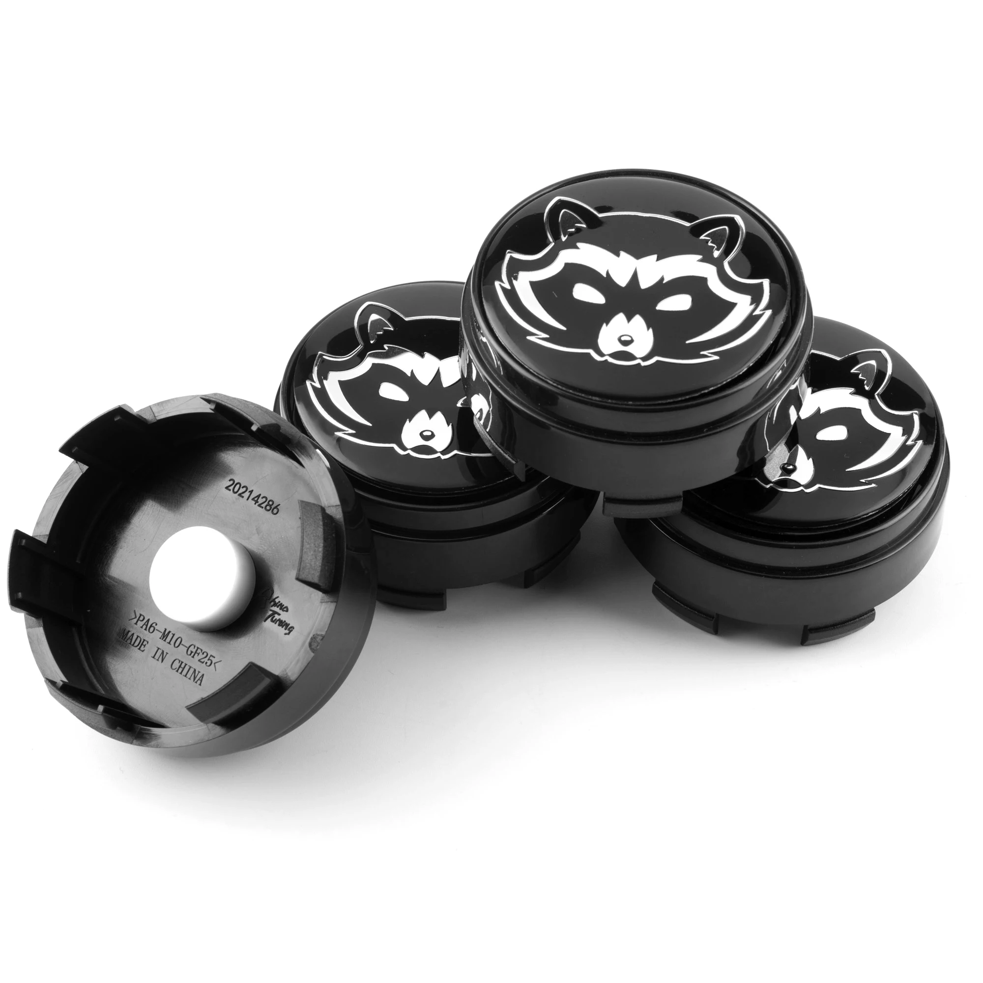 4 Pièces Cache Moyeu Pour Smart Brabus, Enjoliveur De Voiture Bouchon De Jante Imperméables Anti-poussière Antirouille Jante Centre Badge, 60MM-C