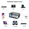 Poner Saund HD Mini Projector W5 Native 1280 x 720P LED Android WiFi Projector Video Home Cinema 3D HDMI Movie Game Proyector ► Photo 2/6