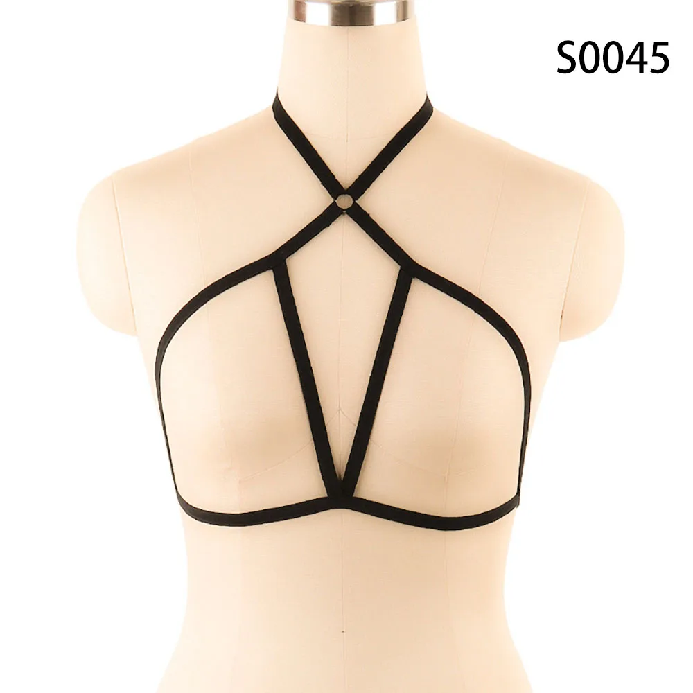 OLO Bondage Sexy Breast Harness Body Binding Erotic Lingerie Adults Game Sexy Lingerie Bra Exotic Apparel Sex Toys for Women - Цвет: S0045