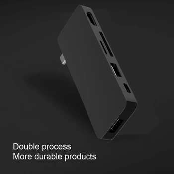 

For MacBook Air Multi Function USB 3.0 Splitter Hub Adapter For MacBook Pro Support 4K HDMI/Gigabit LAN