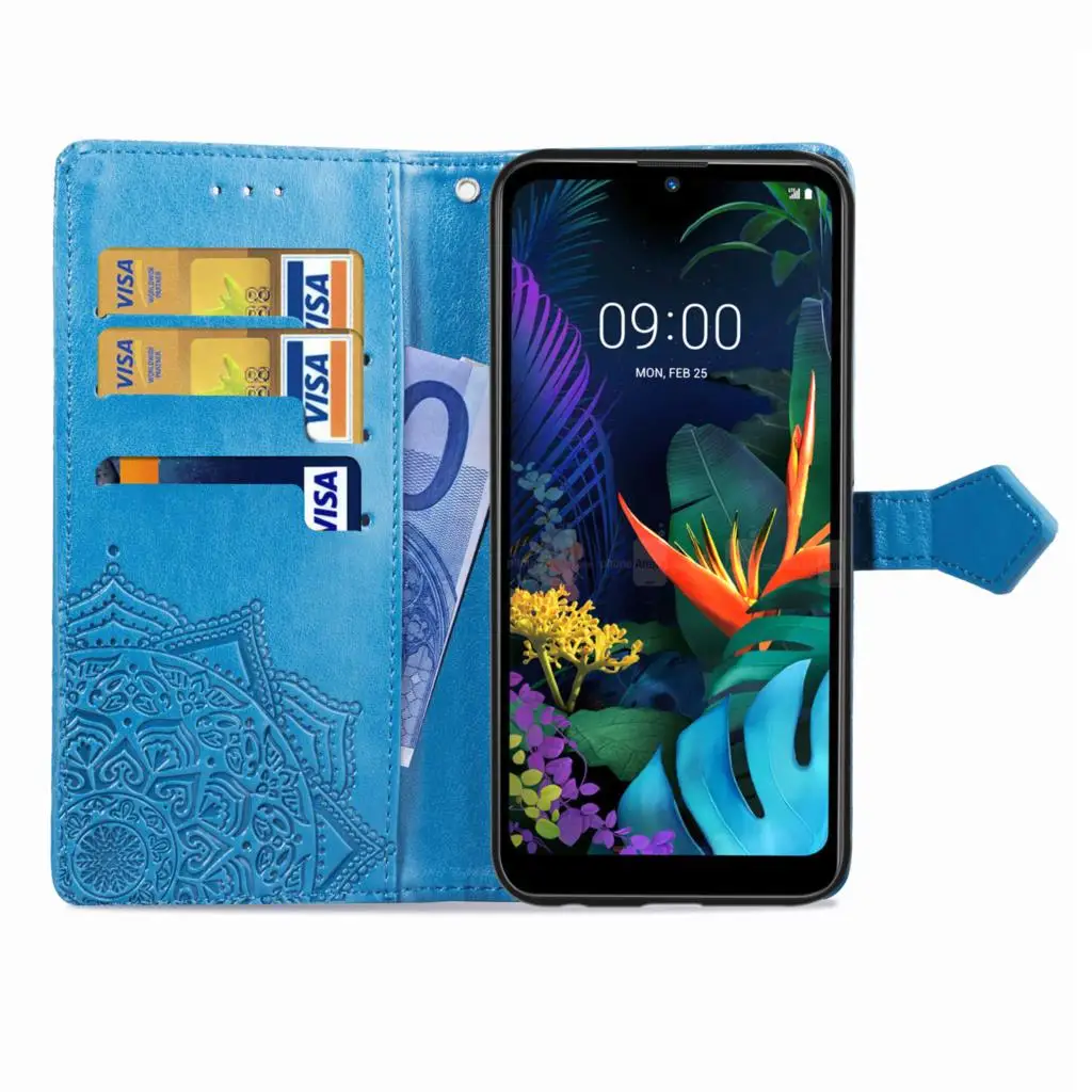 Чехол s Чехол-книжка для телефона чехол для LG K40 K50 K9 K11 K12 плюс Q60 K20 K30 K50S Роскошный кожаный чехол-портмоне с откидной крышкой