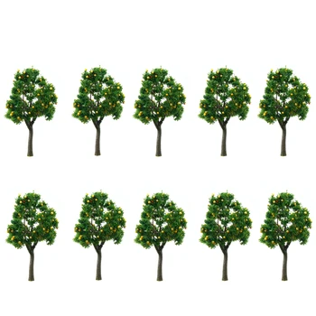 

10Pcs 11cm Sand Table Model Trees Micro Landscape Farm Orchard Tree Mango Trees