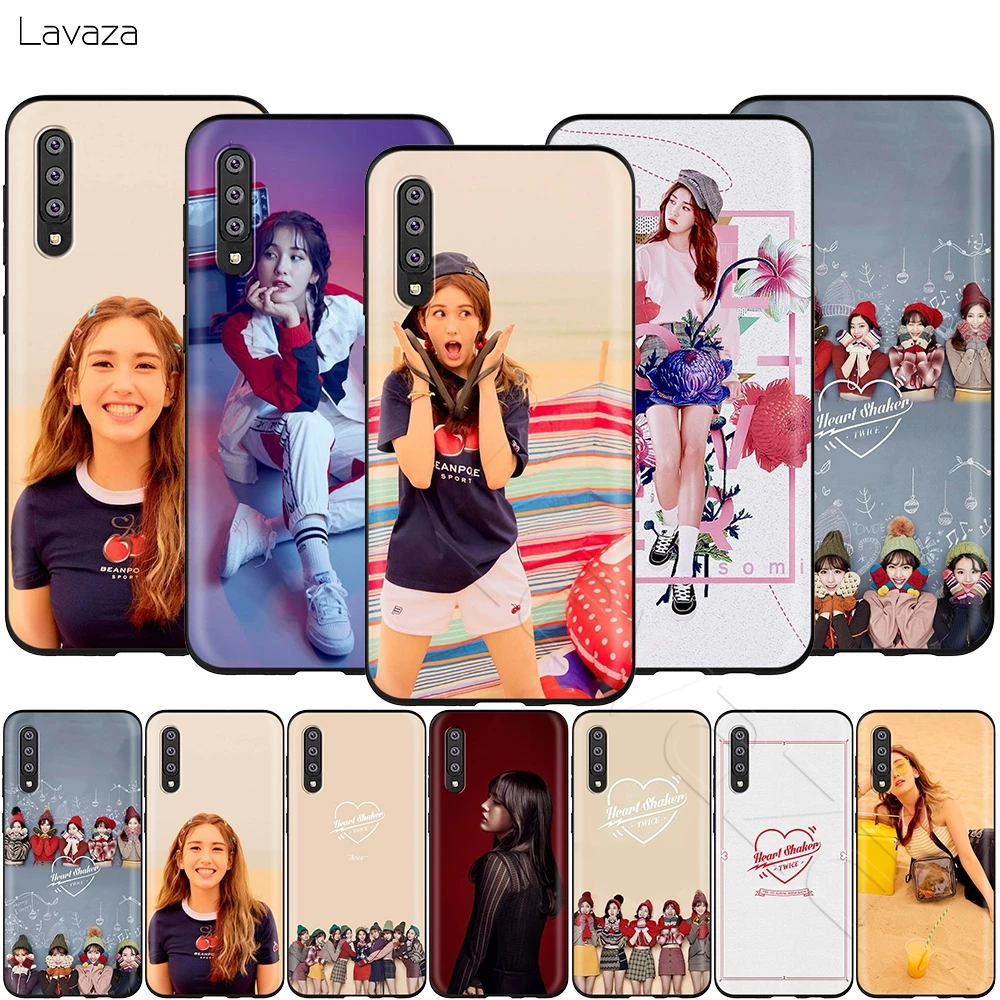 Lavaza корейский шейкер для сердца SOMI Samsung Galaxy A2 J4 Core J6 J7 DUO J8 Prime A20E A70S 2018 |