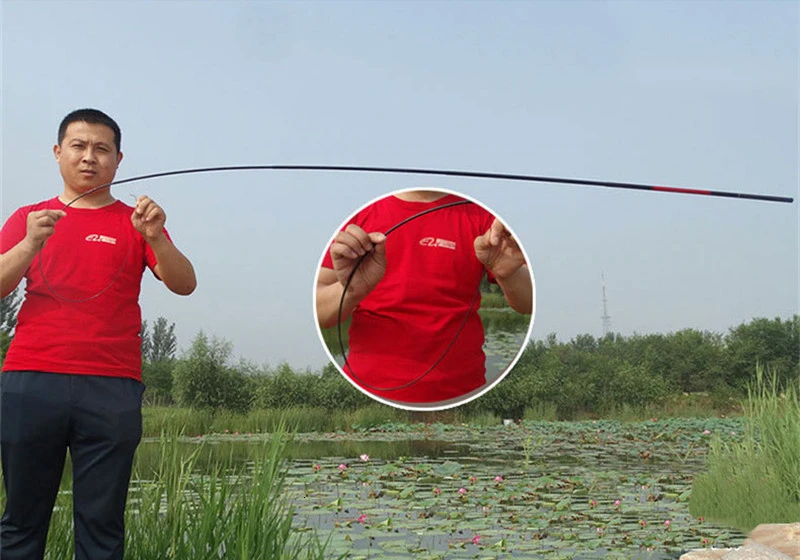 High Strength Fiberglass Carp Fishing Rod Telescopic Hand Pole River Lake Stream Fishing Rod 2.1M2.7M3.6M4.5M5.4M6.3M7.2M (3)