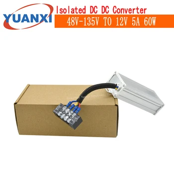 

Isolated DC DC Converter 48V 60V 72V 84V 96V 120V 135V to 12V 5A 60w Isolated Step down buck