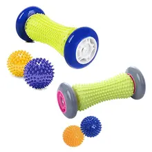 Роликовый массаж для ног при болях в спине и глубоких тканях триггер точка восстановления боли терапия+ 2 шт 7 см короткий шип мяч