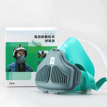 

Half Face Gas Mask Organic Gas Respirator Protection Dust Mask Anti Fog Industrial Dust Spray Paint- Test Protect