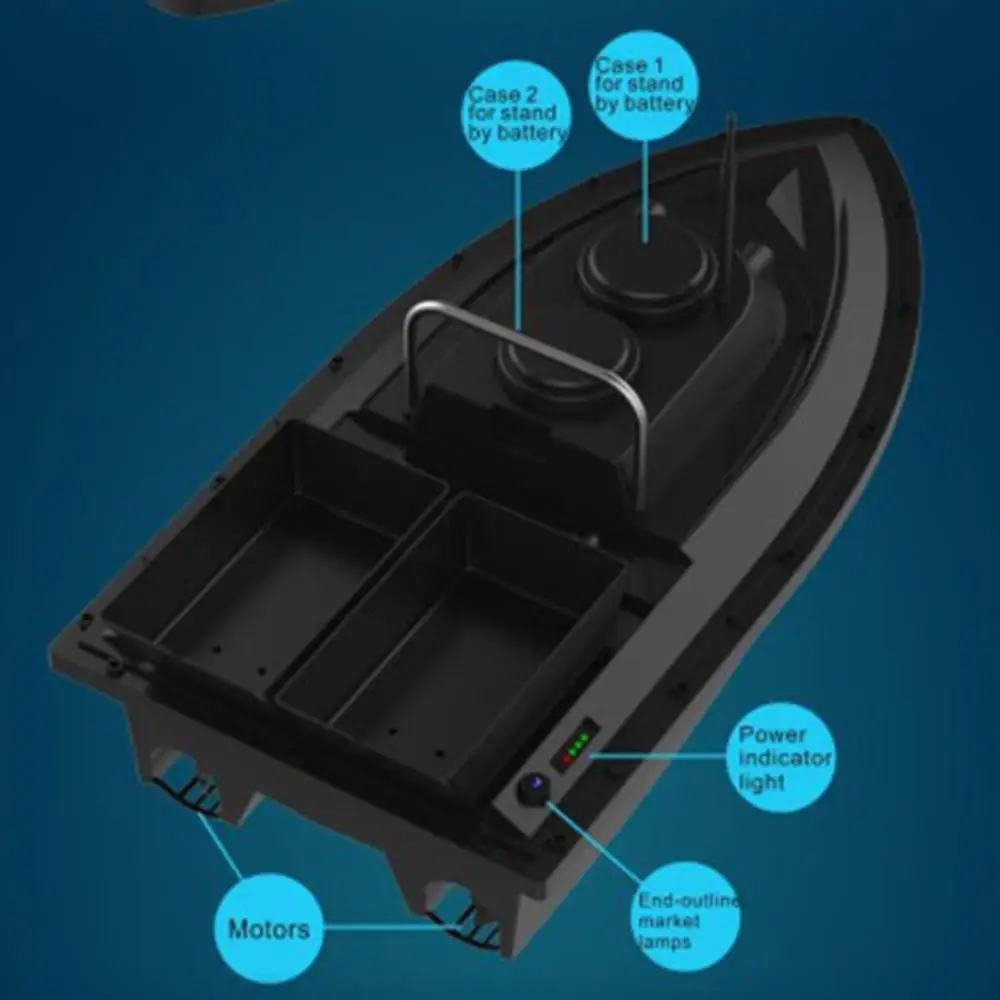 500 м RC рыболокатор приманка лодка игрушки обновленная версия приманка прижимная корабль с дистанционным управлением рыболовная лодка лодки инструмент ЕС/США вилка подарок