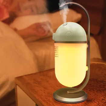 

380ML Mini Air Humidifier Portable USB Aroma Essential Oil Diffuser Aromatherapy Mist Maker with Colorful Night Light