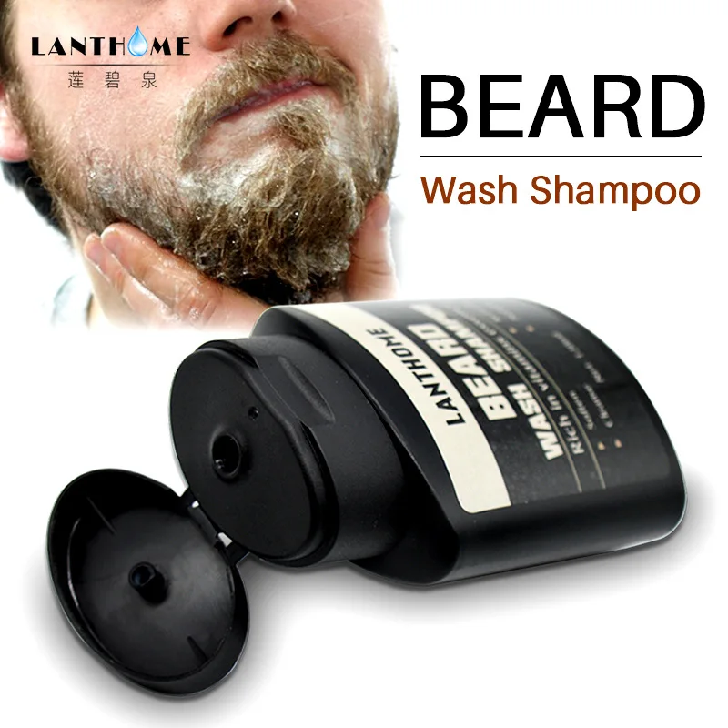 Lanthome Men's Beard Shampoo Vitamin Essence Deep Cleansing Nourishing Cleanser Moisturiser Wash | Красота и здоровье