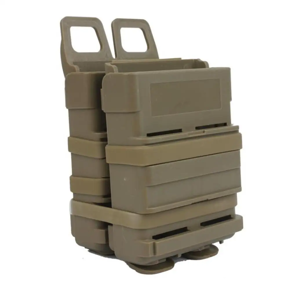 

MeterMall 2PCS 5.56 Outdoor Multifunction Tactical Vest Accessory Multi Colors Pouch Bag Box