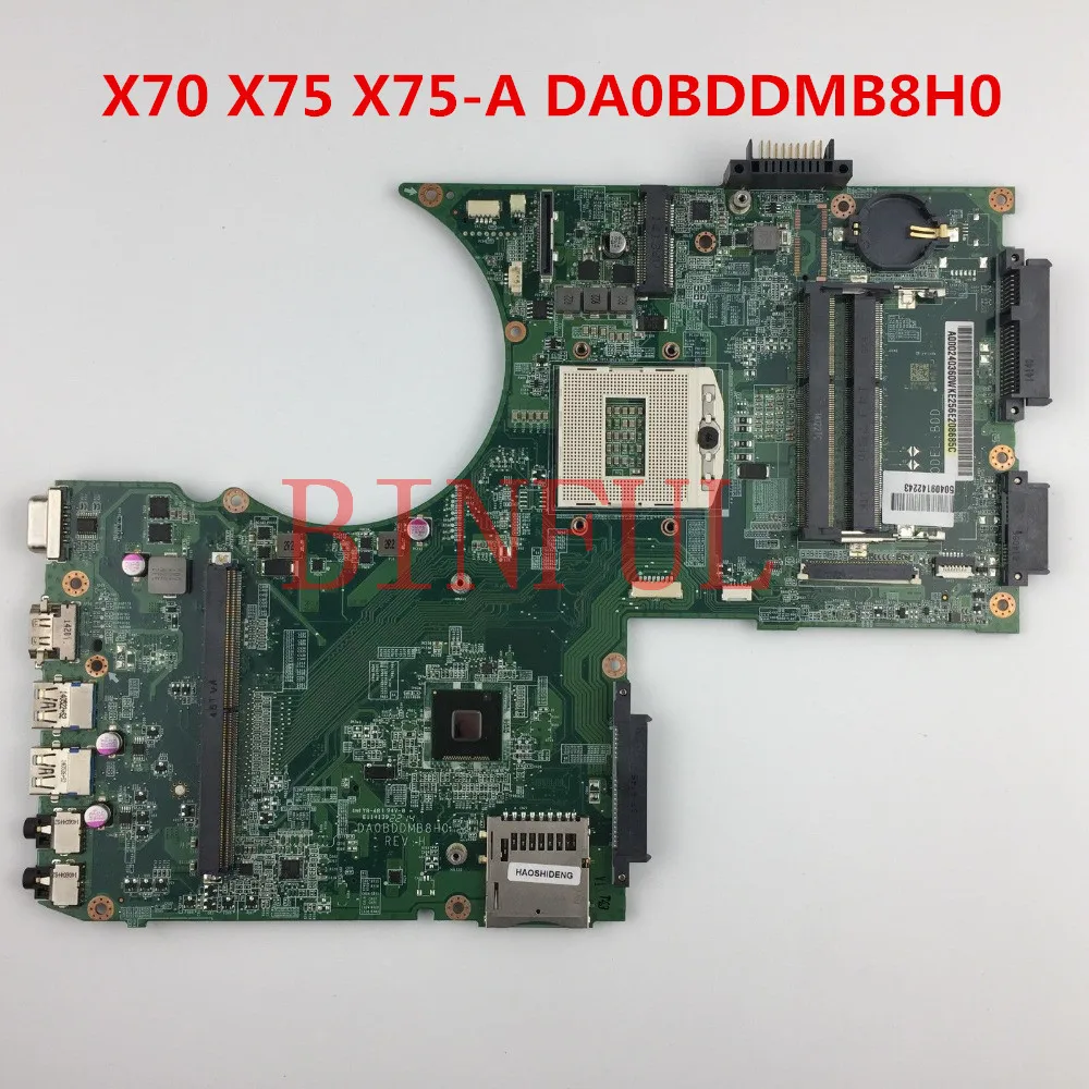 Высокое качество для X70 X75 X70-A X75-A Материнская плата ноутбука DA0BDDMB8H0 HM86 DDR3L полностью протестирована