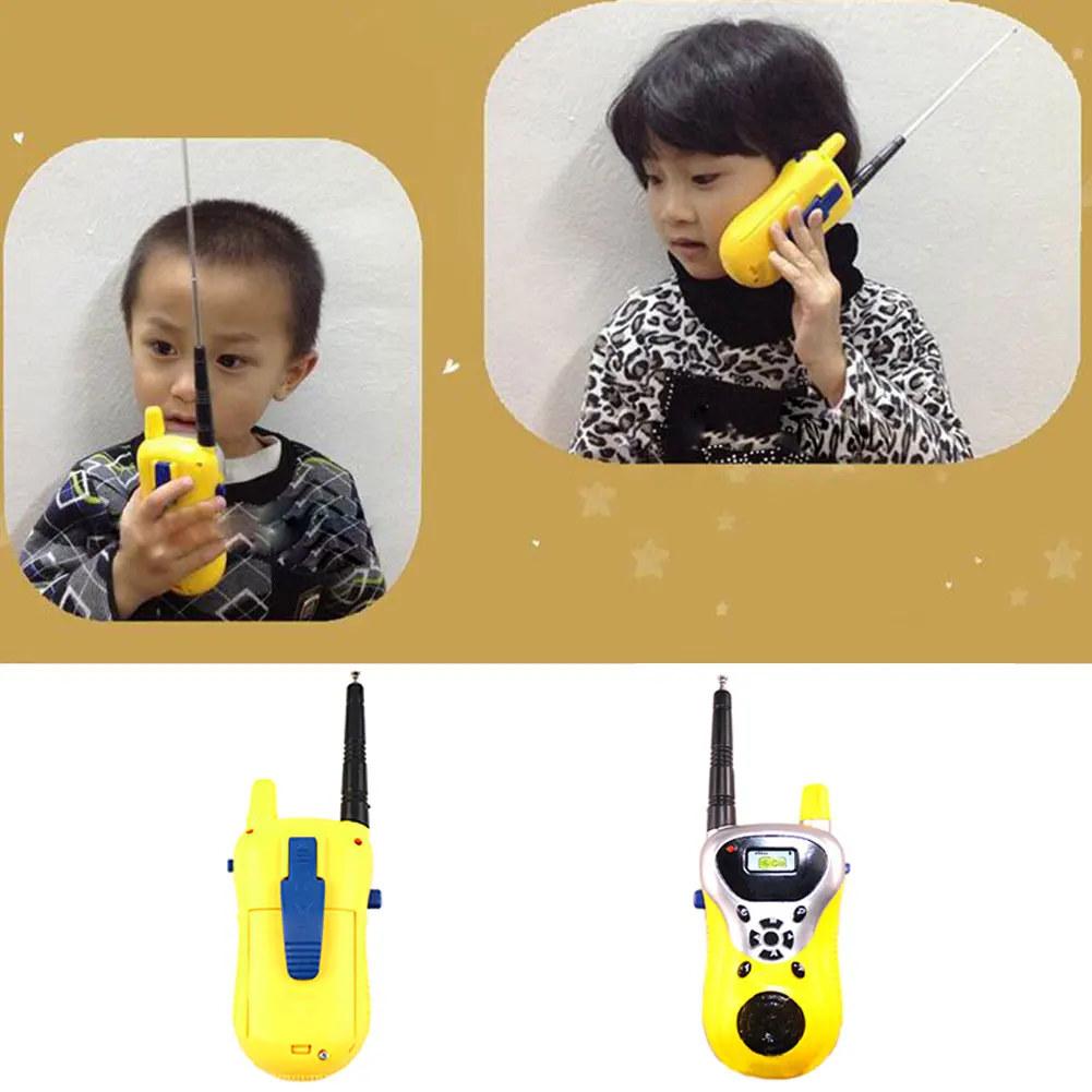 2 шт. портативная электронная развивающая игрушка мини-игра для родителей и детей, двусторонний коммуникатор, подарок для детей, рации