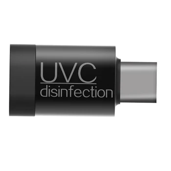

UVC Sterilizer Ultraviolet Sterilizing Light UVC Light Mini UVC Light 0.4W Portable For Tableware Toothbrush Keyboard Keys Cards
