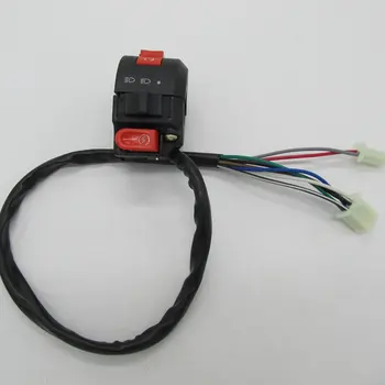 

ATV three function start switch Practical Made Of Superior Materials Firm And Steady To Use Handlebar Left Switch