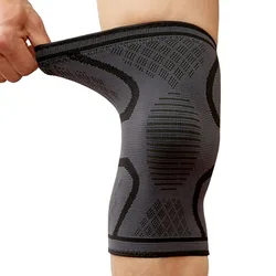 1PC Fitness Running Cycling Knee Support Braces Elastic Nylon Sport Compression Knee Pad Sleeve for Basketball Volleyball