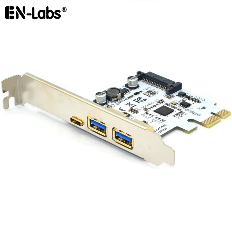 pci-e express 1x a 2 portas USB-A